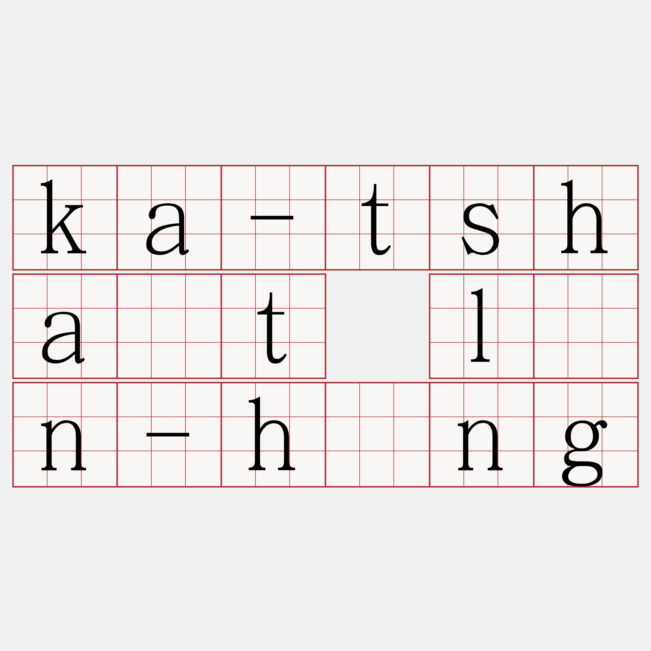 ka-tsha̍t lân-hông